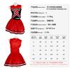 Movie Glamorous Beautiful Girl Cheerleading Uniform Competition Dance Performance