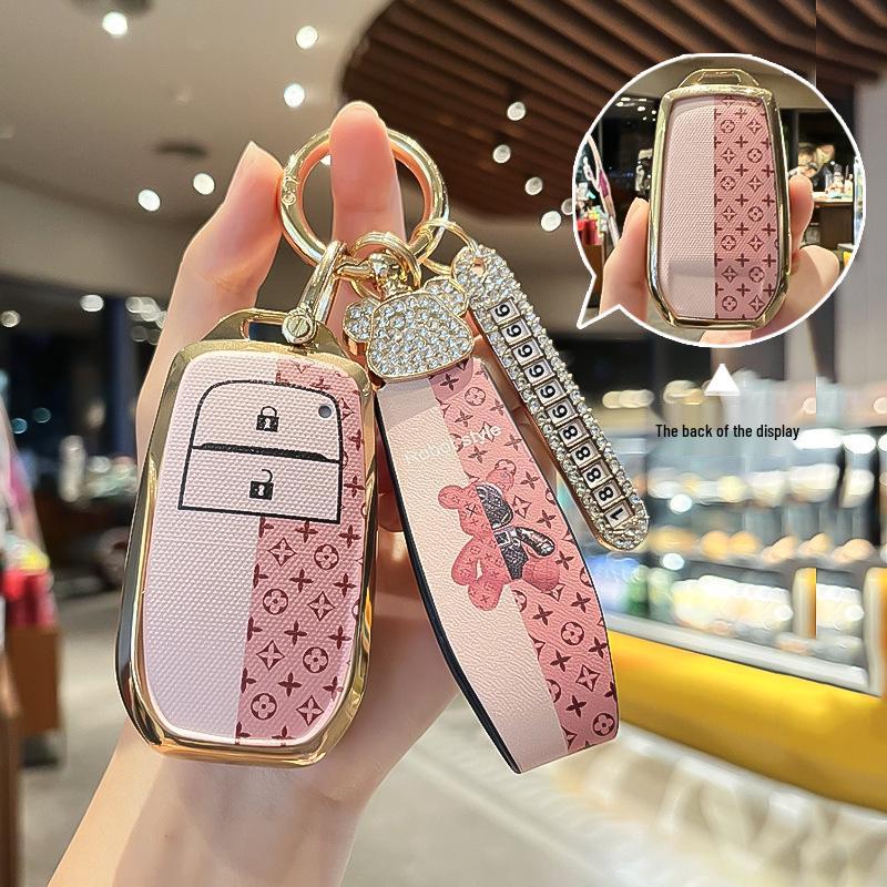 2025 Toyota Corolla Key Case: Dual Engine Protection with Elite Simple Buckle for Men & Women