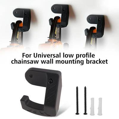 Chainsaw Wall Mount Holder Electric Saw Wall Installation Bracket Hook Low Profile Chainsaw Wall Mount Hanger Storage Rack