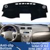For Toyota Camry Sedan SE XLE XV40 2007~2011 Accessories Auto Dashboard Cover Dash Mat Board Pad Carpet Dashmat Anti-UV Mats