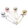 1PC Stainless Steel Tea Infuser Sphere Tea Strainer with Handle Spice Filter Tea Ball for Brewing Loose Leaf Tea