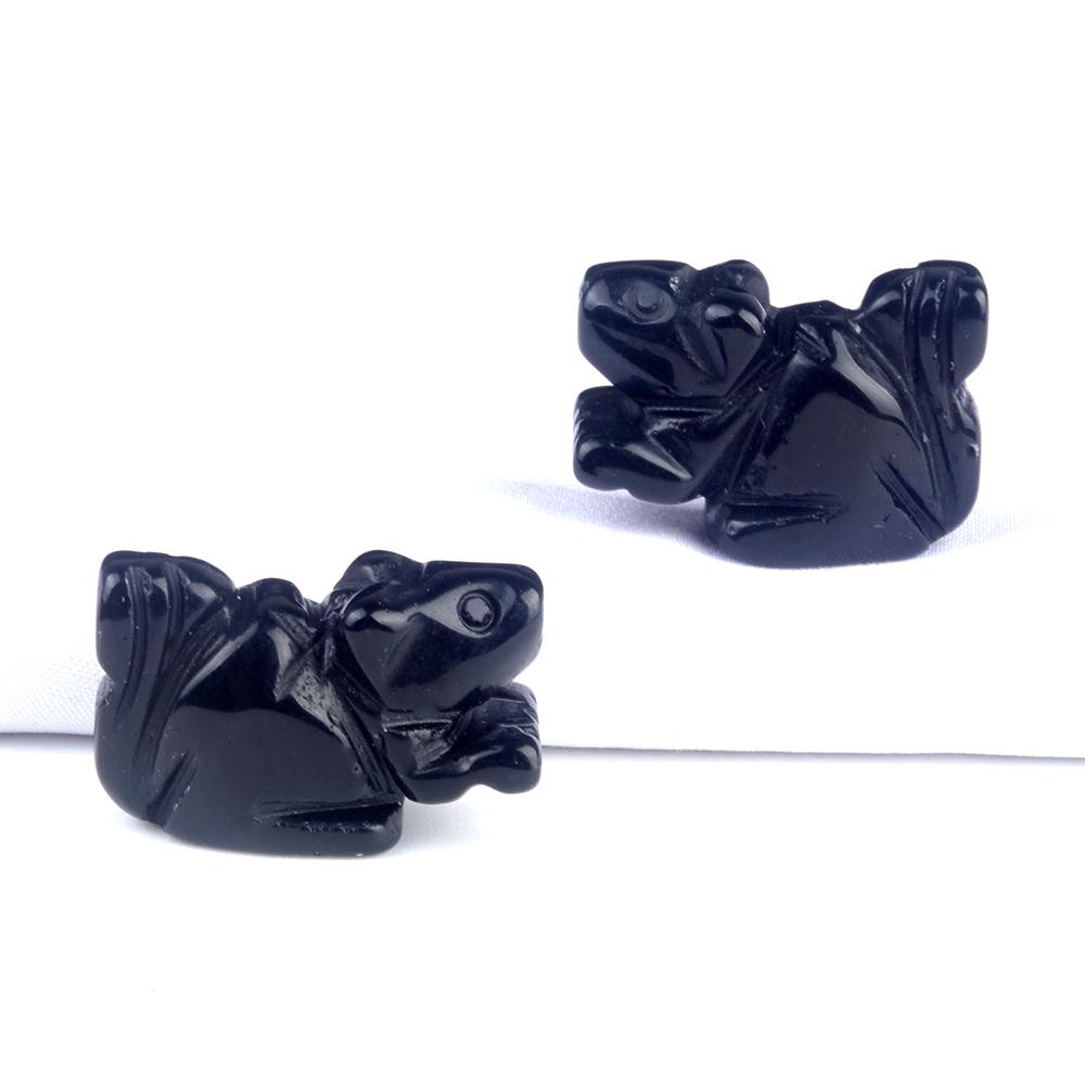 Lucky Ornaments Natural Stone Agates/Green Aventurine Carved Squirrels-Shaped Decorative Ornament Home Handicrafts
