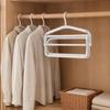 Retractable 3D Clothes Drying Rack - Space-saving, Non-slip Hanger for Sheets and Towels