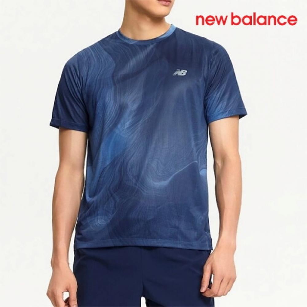 

New Balance Футболка с коротким рукавом mT41254 Мужская модель H11 Nbnee4p141 50 FREE/L