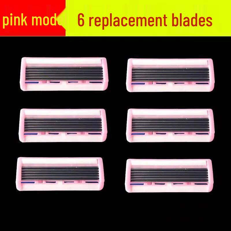 Women's Manual Razor for Hair Removal - Suitable for Armpits, Legs, and Private Areas