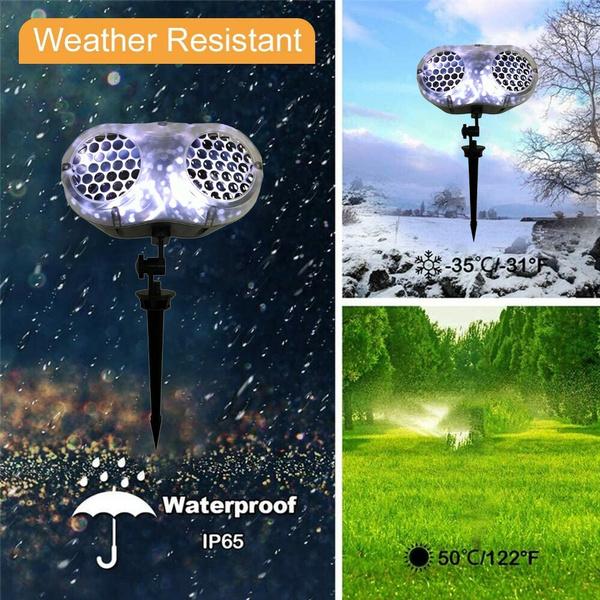 LED Waterproof Christmas Snowflake Projector Light Garden Lawn Lamp Decor
