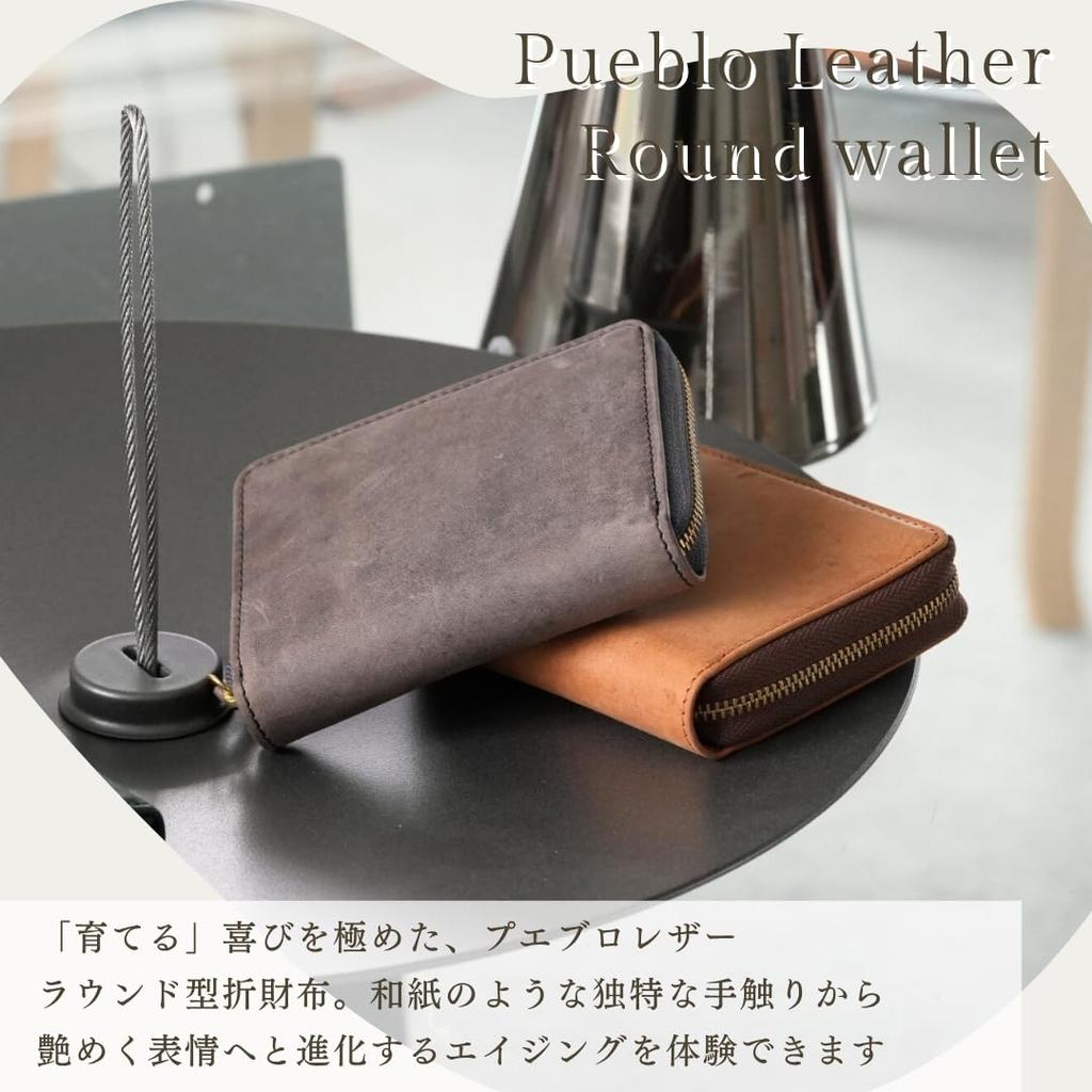 [AW] Men's Leather Bi-fold Wallet, Large Capacity, Compact, AP-011 (Black)