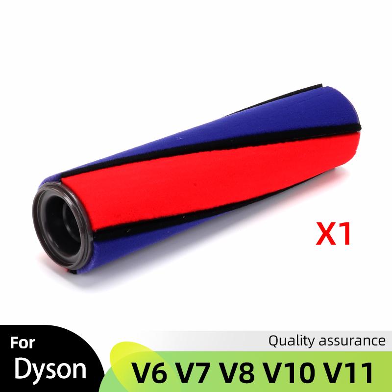 Für Dyson V6 V8 V10 V11 Walzenbürsten-Ersatzset Kompatibler Akku-Bürstenrollen-Reinigerkopf Bürstenleiste Walze 966821-01 Teil