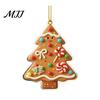 Christmas Tree Hanging Trinkets Gingerbread Pendant, Double-sided Acrylic Ornament for Festive Seasonal Gift Ideas Holiday Home Decor And Car Rearview