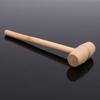 10 Pieces Mini Wooden Hammer Balls Toy Pounder Replacement Wood Mallets Baby