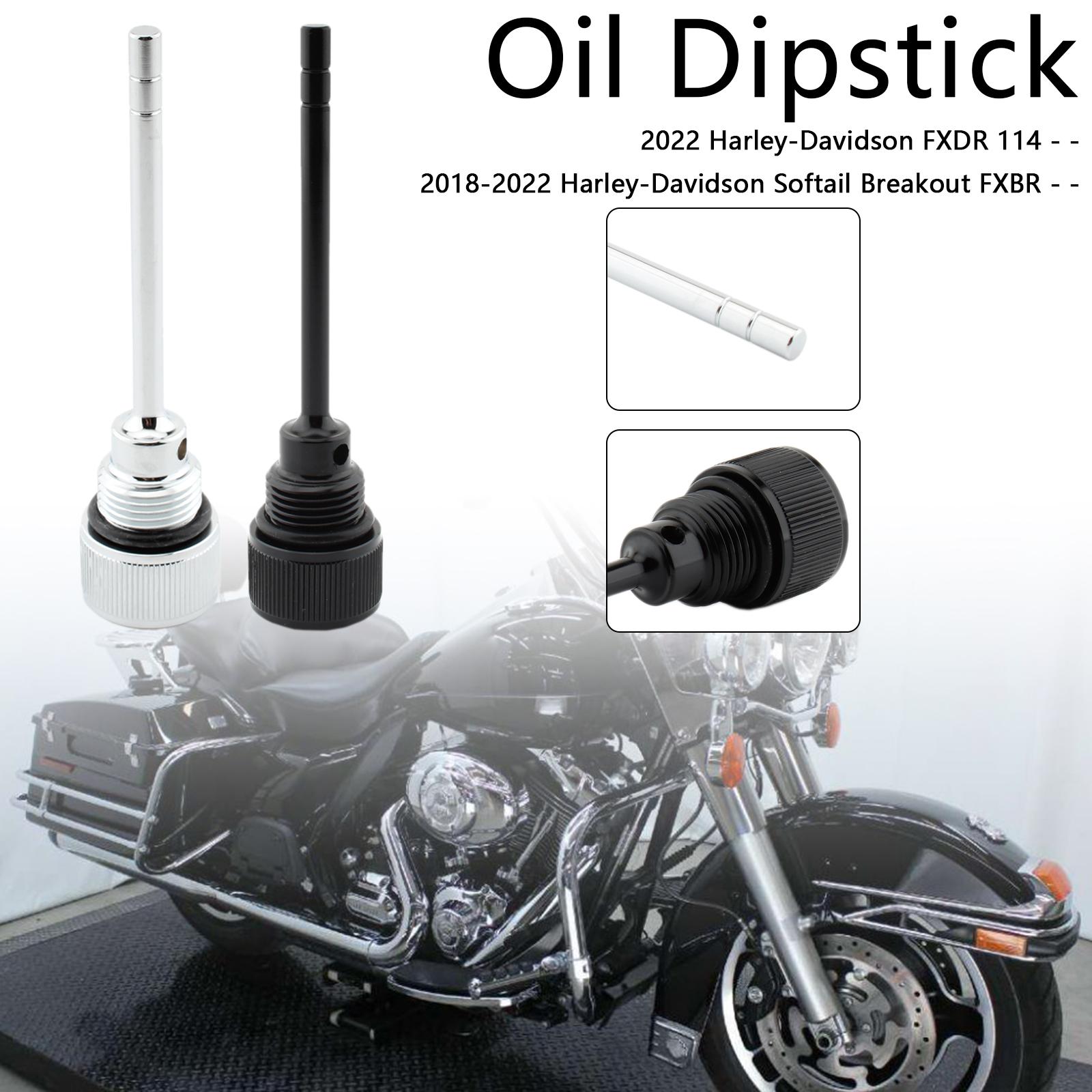 

1105-0022 Крышка масляного щупа для бачка Softail Road Glide 07-19 чёрный