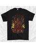 VLAD THE IMPAIER Men'S Graphic T-Shirt- Black Casual Loose Fit with Dramatic Vlad The Impaler Print
