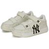MLB Chunky Liner Retro Floral Casual Trendy Slip-Resistant Low-Top Skate Shoes Kids sneakers Off-White 7ASXCM33N-50WHS