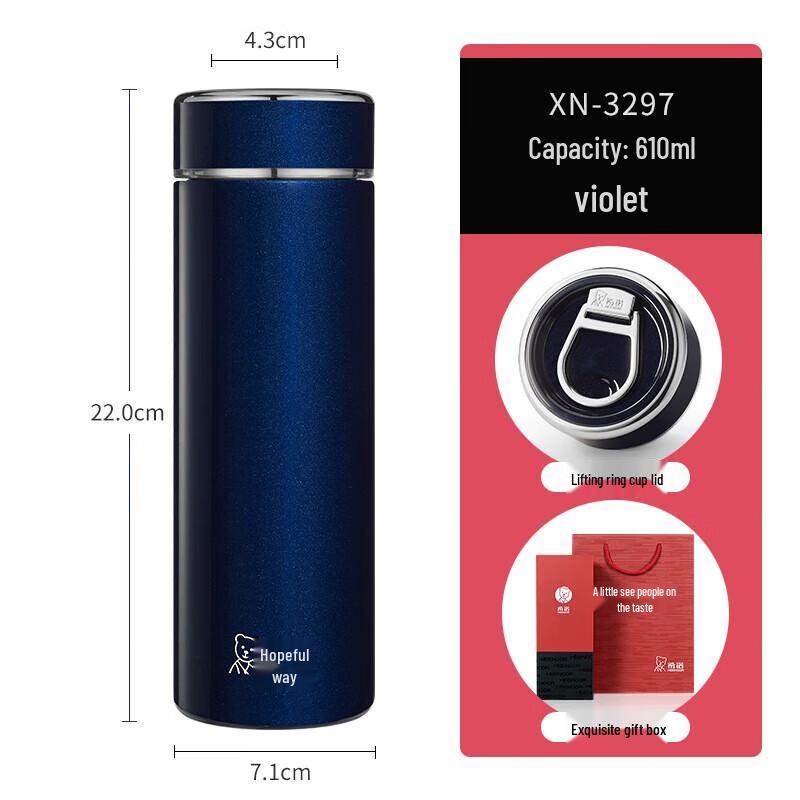 Xino Large Capacity Men s Insulated Water Bottle