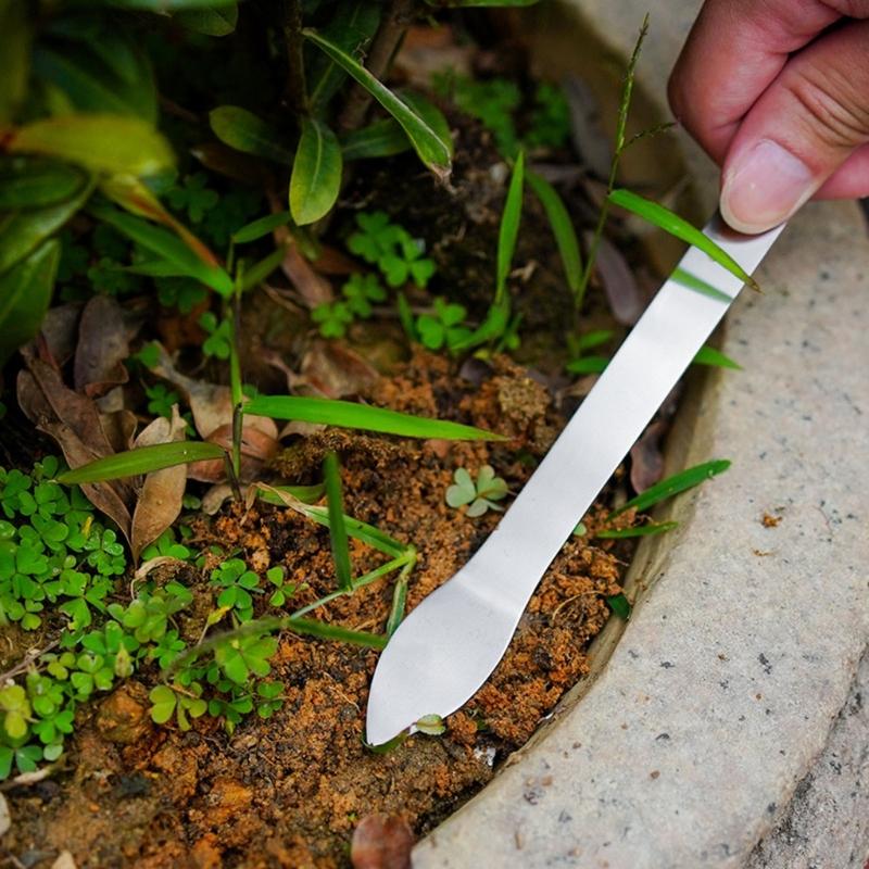 1/2Pcs Multifunctional Stainless Steel Bonsai Rakes 3 Prong Root Rakes for Soil Loosening and Transplanting Garden Tool