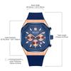MEGIR Chronograph Fashion Sport Casual Watches for Men Silicone Waterproof Quartz Wristwatch Date Clock Reloj Hombre 2215