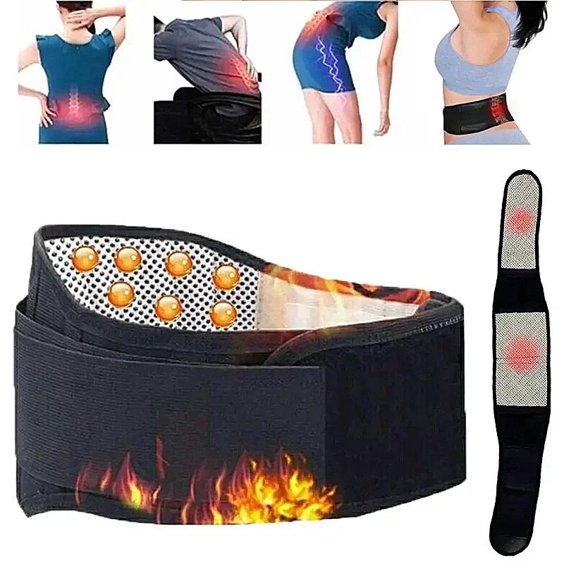Durable And Safe 20 Magnets Adjustable Self-Heating Magnetic Therapy Back And Waist Support Belt Waist Massage Belt Sports Support Belt