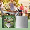 Round Outdoor Fireplace Brazier Fireproof Mat Barbecue Stove Insulation Mat