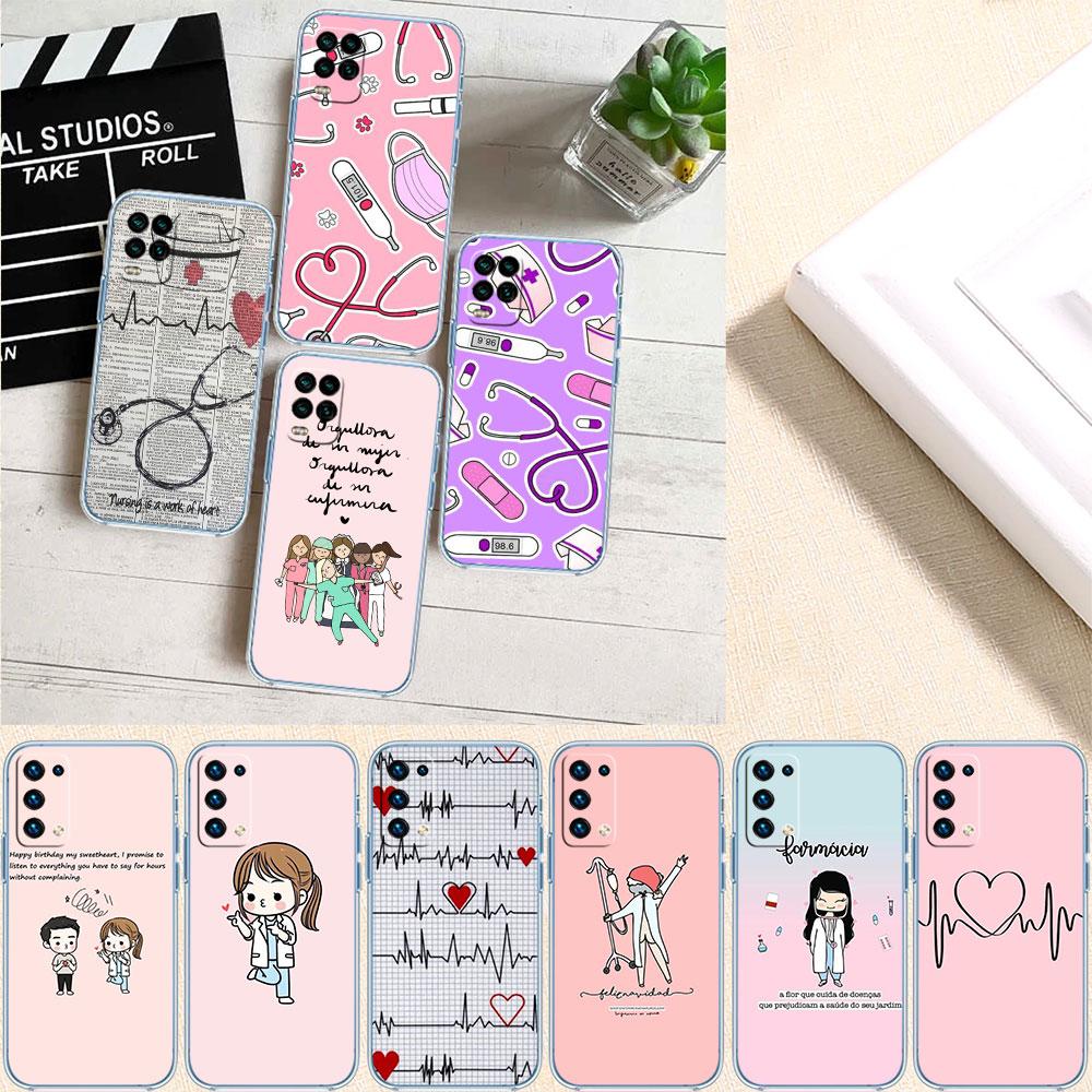 PP50 Nurse Doctor Stethoscope Phone Case for Motorola Moto G40 G04 G05 One Ace Action  Fusion + Plus Hyper Macro Vision Zoom