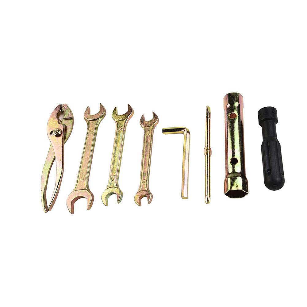 Practical Set With storage bag Spanner Accessories 7Pcs Aluminum Kit Socket Plier Repair Spark plug Tool Wrench