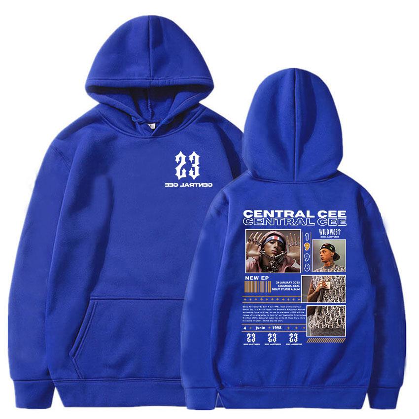 Central Cee CAN'T RUSH GRETNESS Mikiny s potiskem Pulovry s kapucí s dlouhým rukávem Streetwear Rapper Potisk Móda Oblečení Unisex