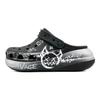 Crocs Crush Clog EVA Simple, Fashionable and Comfortable Personality Commuting Outdoor Trend Hole Shoes Unisex Black