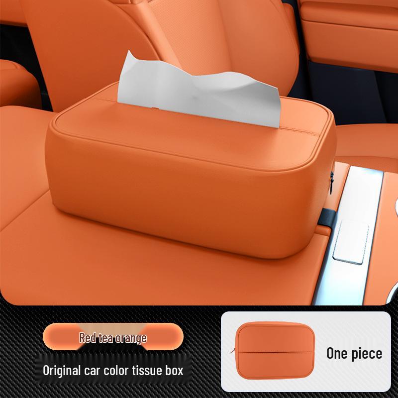 Shangjie H5 Tissue Box: Premium Hanging Car Seat Tissue Holder for 25 Models - Luxury Interior Decor Accessory No Specification