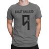 Haalands New Arrival T Shirt For Unisex Unisex Football Cotton Tee Shirt Clothing