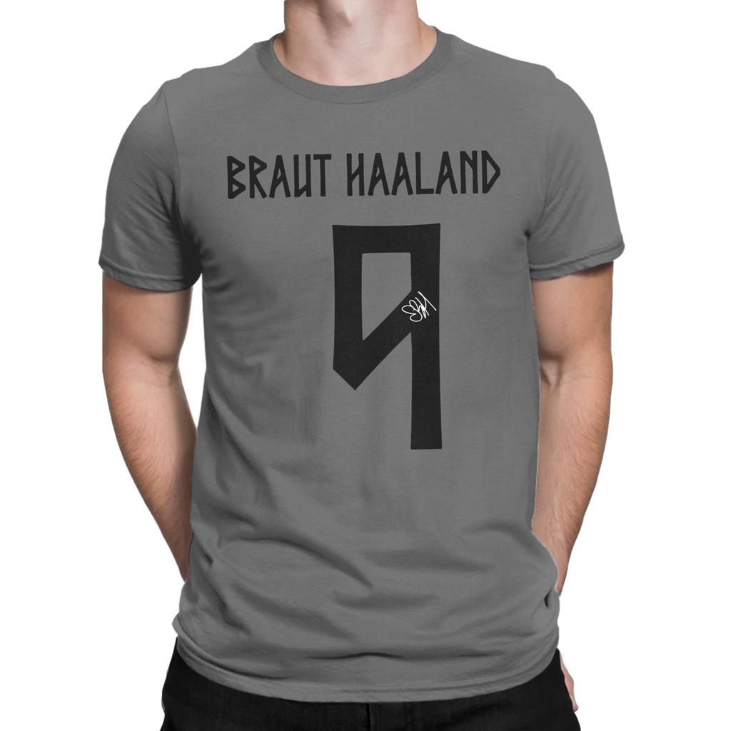 Haalands New Arrival T Shirt For Unisex Unisex Football Cotton Tee Shirt Clothing