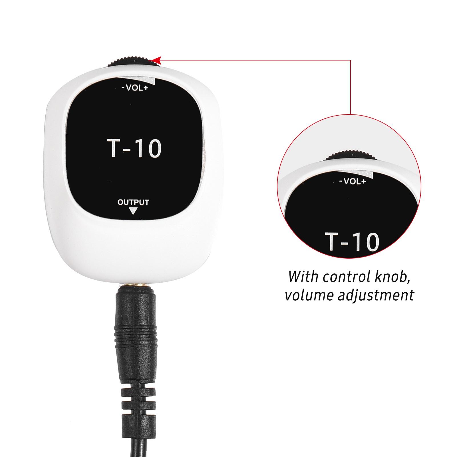 

Piezo Pickup Universal No Drilling Self adhesive Pick up 6.5mm Audio Interface for Speaker, Multifunction Pickup for T-10-02