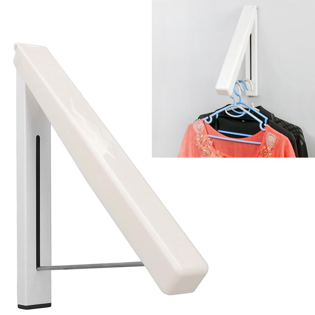 Clothes Hanger Wall Mounted Drying Rack Multifunctional Folding Retractable Clothes Hanger for Home Wall Mounted Clothes Hanger