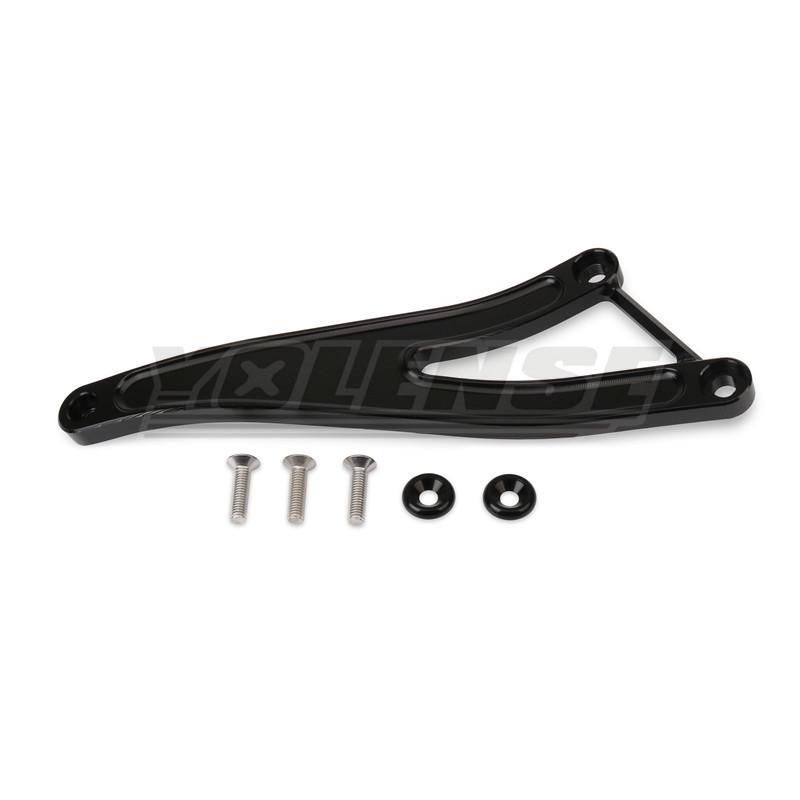 Motorcycle Foot Peg Exhaust Hanger Bracket Rear Footrest Blanking Plate Fit For ZX6R ZX-6R ZX636 2024 2025