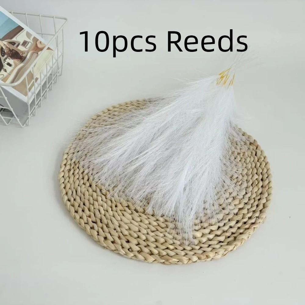 Fireworks Maidenhair Grass Artificial Reed Plant Bouquet Pampas Grass Wedding