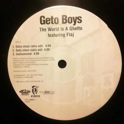 12inch Record GETO BOYS - The World Is A Ghetto 724383854417 Rap-A-Lot Recor 1996 US Rap & Hip-Hop/R&B Used