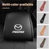 2025 Chaud 2PCS Housse Protectrice d'Appui-tête de Siège de Voiture en Cuir Accessoires Pour Mazda 6 3 2 CX5 CX7 323 Demio Axela Atenza CX9 MX3 MX5
