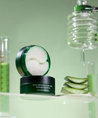 Hydrogelové oční polštářky Real Squeeze Aloe Vera 60 kusů