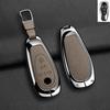 Metal Leather Car Key Case Cover Protector Shell For Morris Garages Mg Cyberster  Smart Remote Keyless Accessories