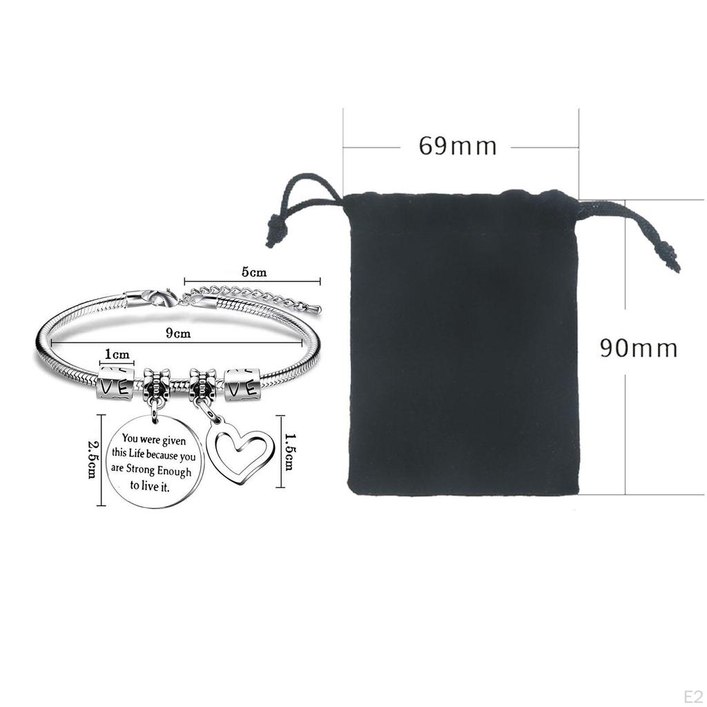 Snake Chain Bracelet Charm Women Elegant Bangle Jewelry Gifts for Anniversary