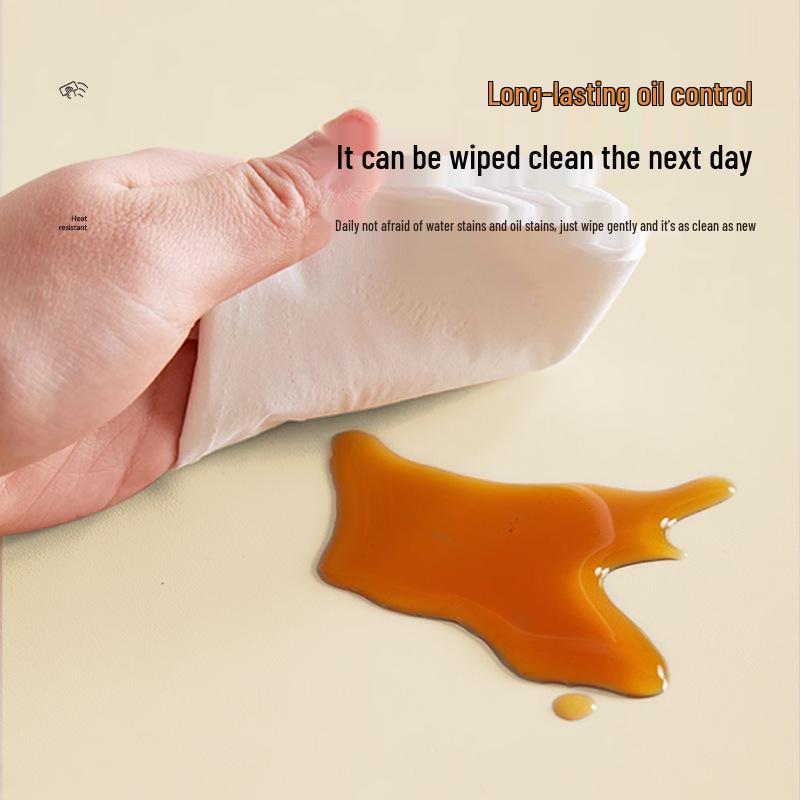 Silicone Heat-Resistant, Anti-Scald Stove Mat - Waterproof, Oilproof, Cuttable, Thickened Table Protector