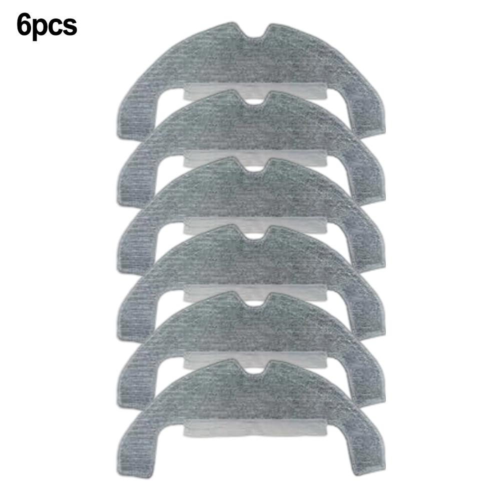 6 Pack Mop Cloths Mop Cloth Kit Replacement Mop Cloth Robot Vacuum Accessories