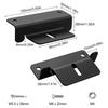 4sets Units Solar Panel Mounting Bracket Kits PV Panel Roof Solar Panel Aluminum Mounting Z Type Bracket For Car Boat RV Yacht 7