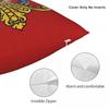 Kirtimukha Demon Indian Square Pillowcase Polyester Linen Velvet Pattern Zip Decorative Throw Pillow Case Home Cushion Cover