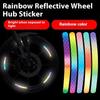 Reflective Car Decal, Tire Decal | 20 PCS PVC Reflective Tape Wheel Stickers, Car