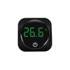 Compact High-Precision External Stick-on Aquarium Thermometer – Switchable Temperature Display for Fish Tanks