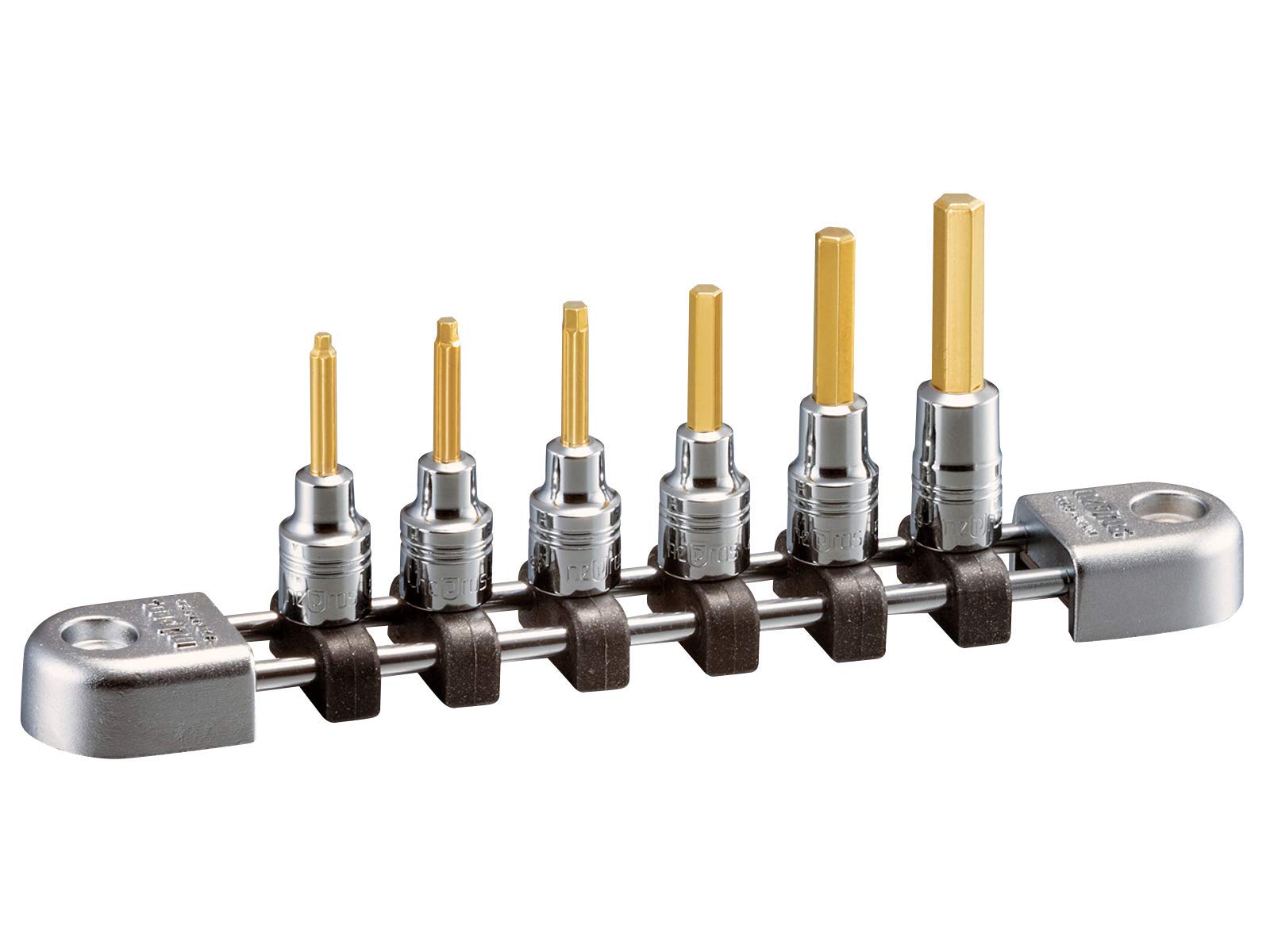 

Kyoto Machinery Tools Nepros Hexagon Bit Socket Set of (KTC) 6.3sq. [Set 6]