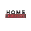 1Pc 3D Metal Home Edition Logo Car Front Grille Badge Side Fender Rear Trunk Emblem Sticker Decal