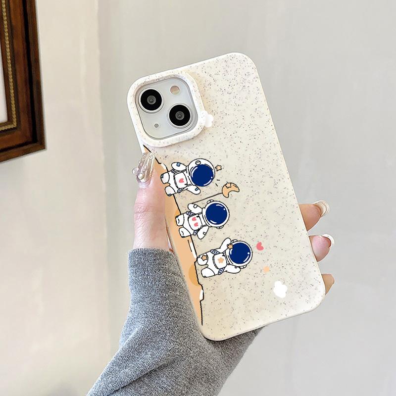 Mobile Phone Cases for iPhone 11 13 XR 15 Pro Max 12 14 Pro Max Case iPhone 16 7 Plus 8 Plus XS Max Degradable and Environmentally Friendly Anti-fall