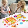 Toddler Pretend Play Pizza & Cookies Velcro Set - Immersive Simulation Toy Gifts