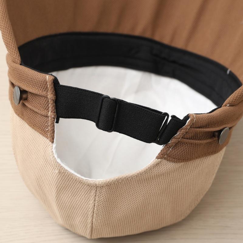 Fashion Autumn and Winter Color Matching Equestrian Hat Casual Windproof Basin Hat Autumn and Winter Warm Newsboy Hat