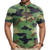 Men's Short Sleeve Cycling Jersey Breathable Quick Dry Half Zip Round Neck Lightweight Performance Top for Road Mountain Bike